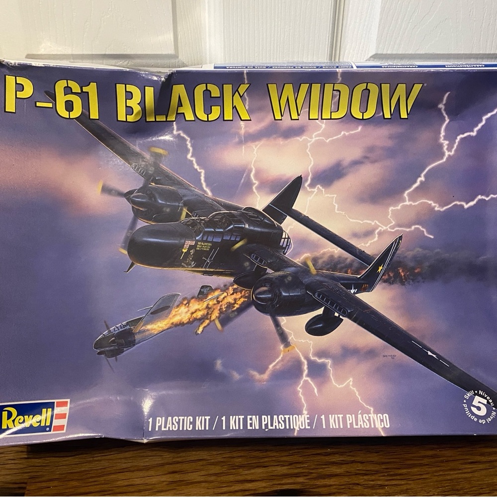 Revell P_61 Black Widow Model Airplane - New